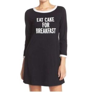 Kate Spade “Eat Cake for Breakfast” sleepshirt Small great loved condition